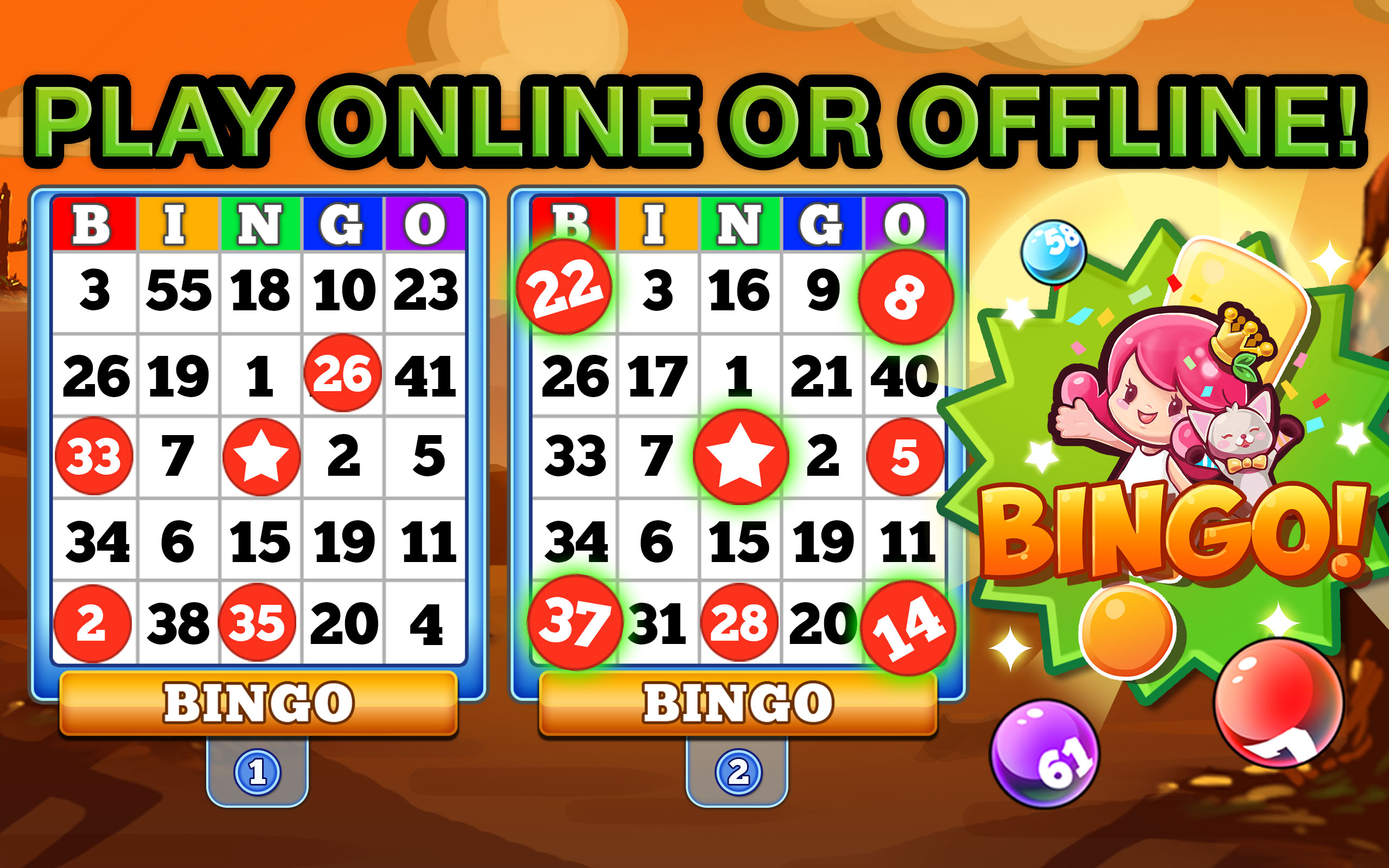 Fun bingo games online
